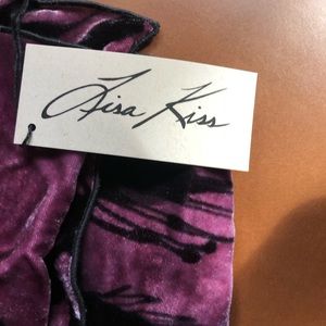 Brand new hand painted scarf with tag.